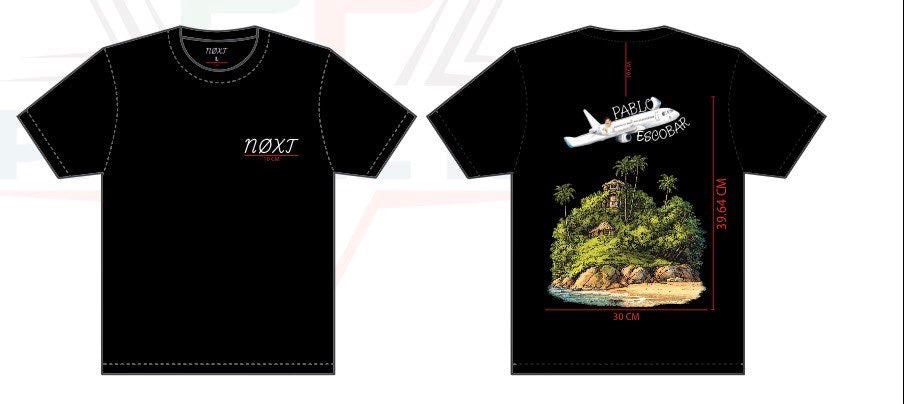 Pablo Escobar Plane T-shirt
